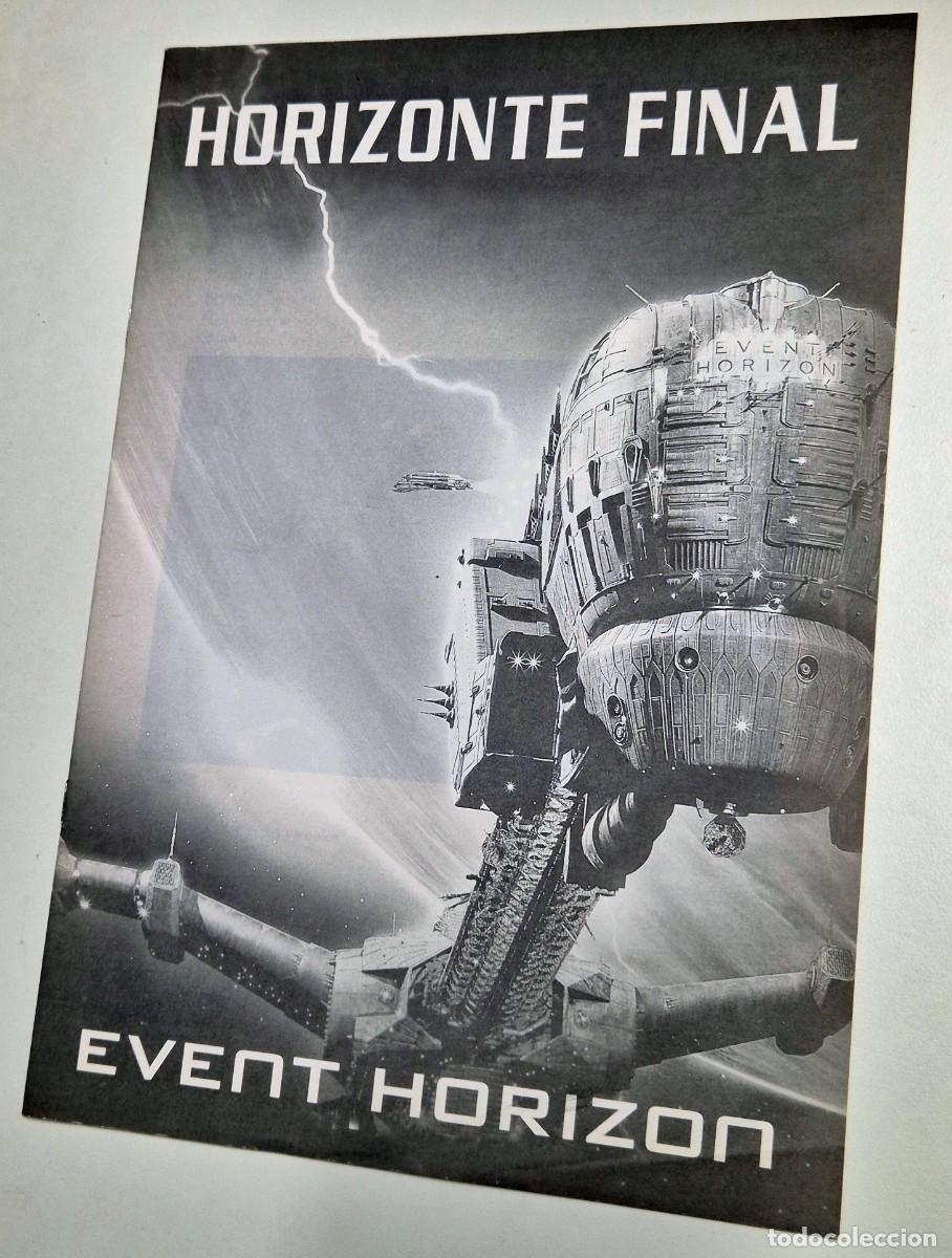 Cine: Horizonte Final - Paul W.S. Anderson. Dossier promocional de prensa (1997)