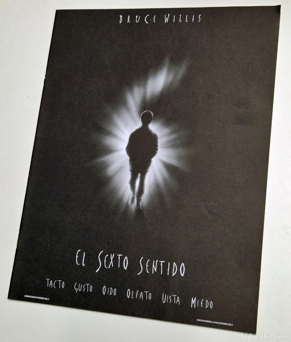 Cine: El sexto sentido - M. Night Shyamalan. Dossier promocional de prensa (1999)
