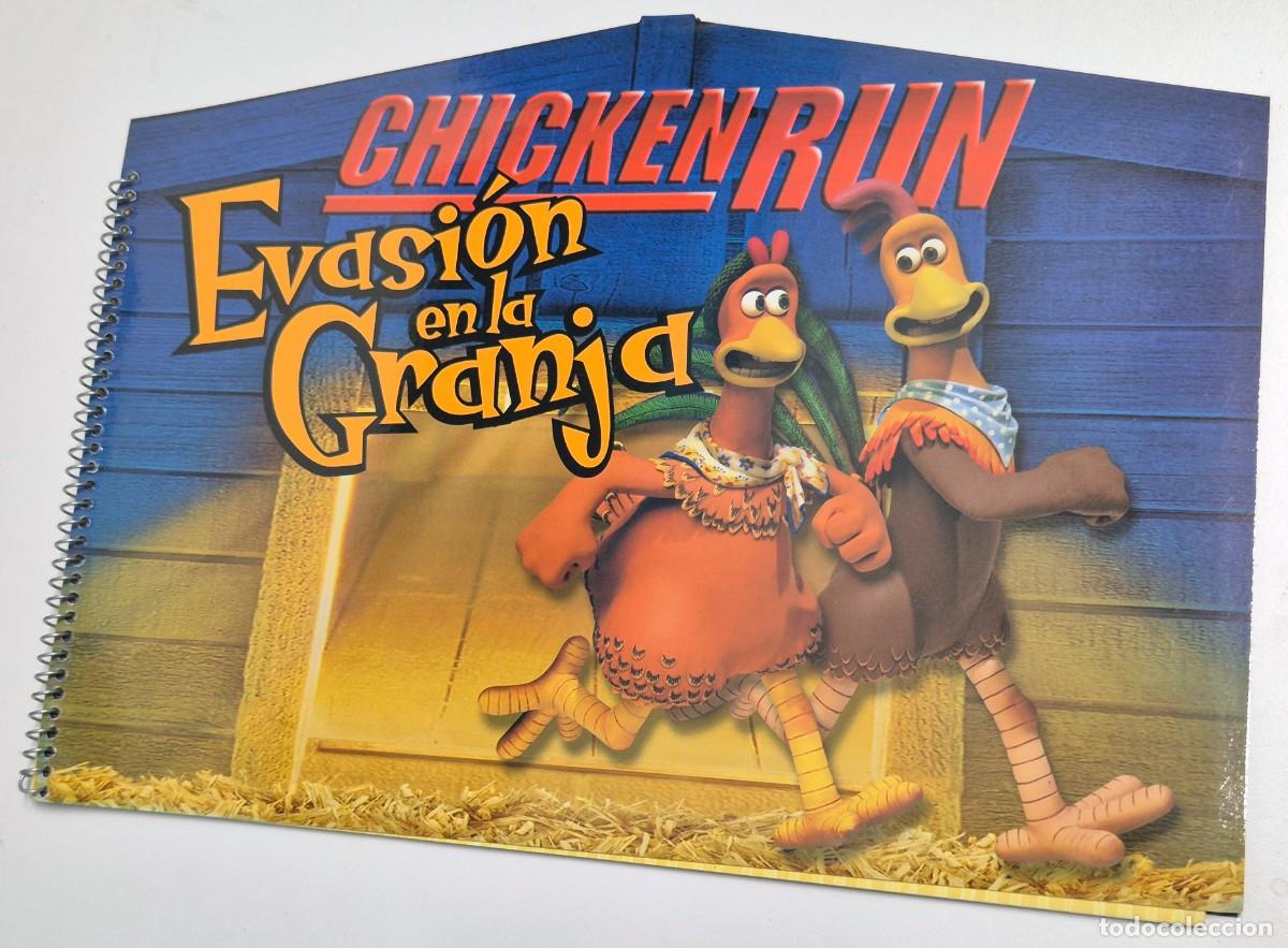 Cine: Chicken Run: Evasi&oacute;n en la granja - Nick Park, Peter Lord. Dossier promocional de prensa (2000)