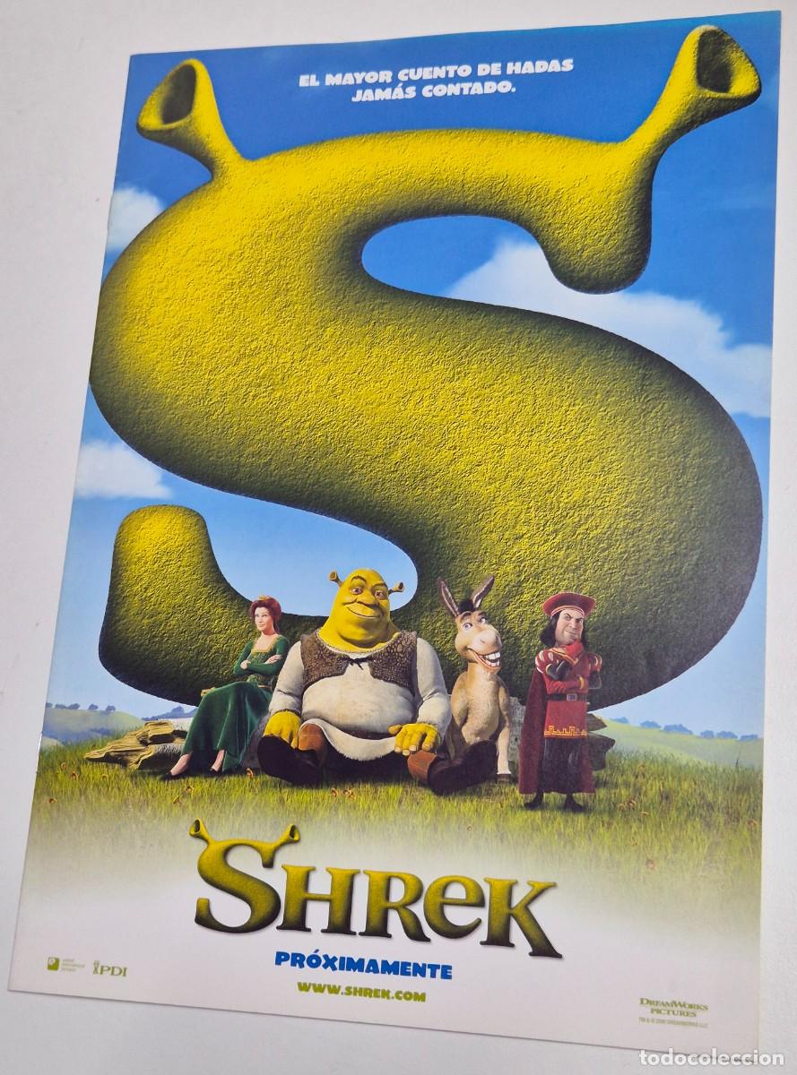 Cine: Shrek - Andrew Adamson y Vicky Jenson. Dossier promocional de prensa (2001)