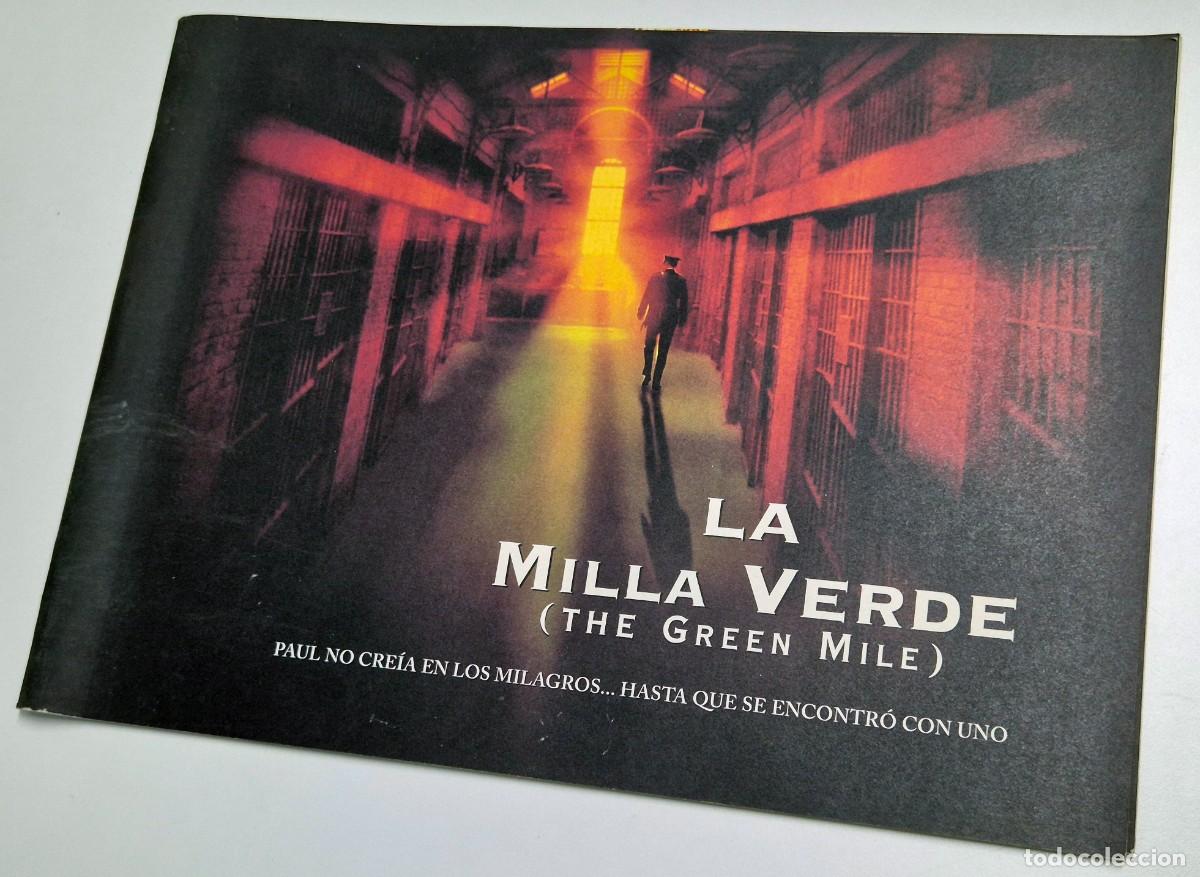 Cine: La milla verde - Frank Darabont. Dossier promocional de prensa (1999) Gran formato