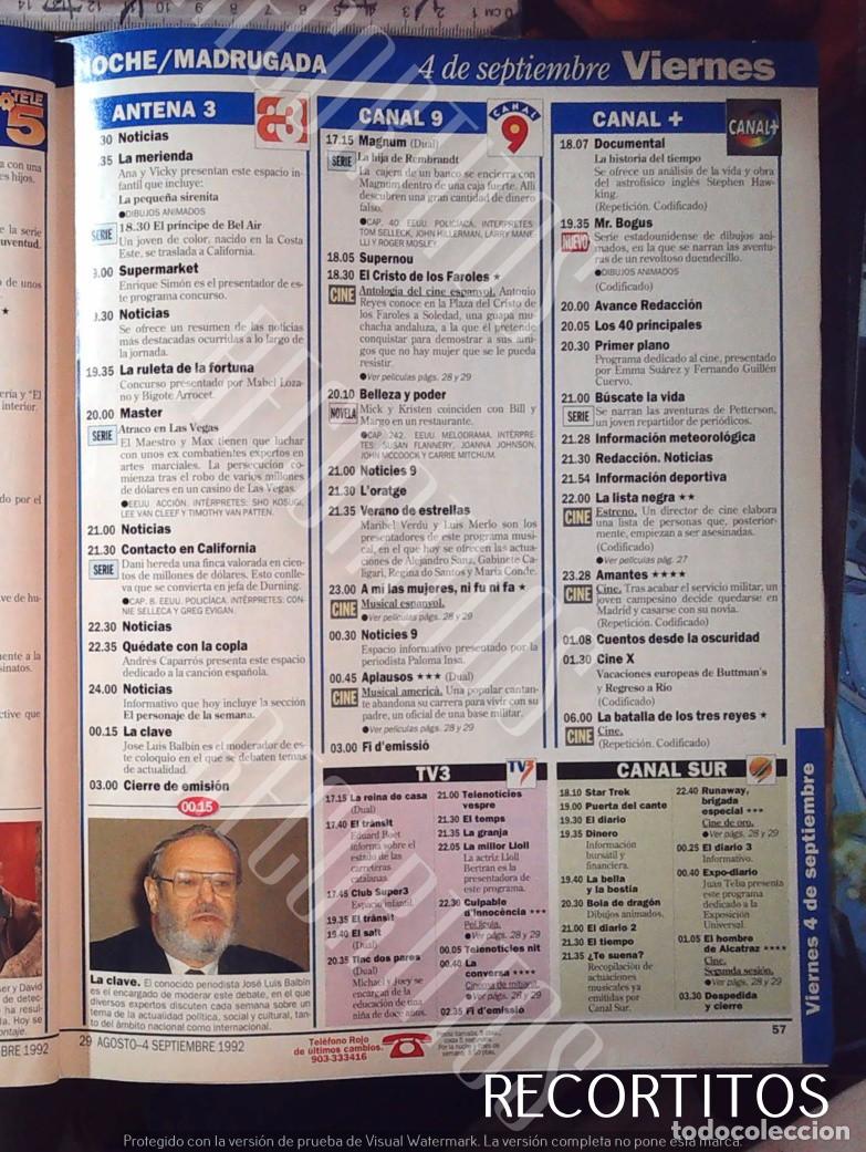 Cine: jose luis balbin la clave 1992