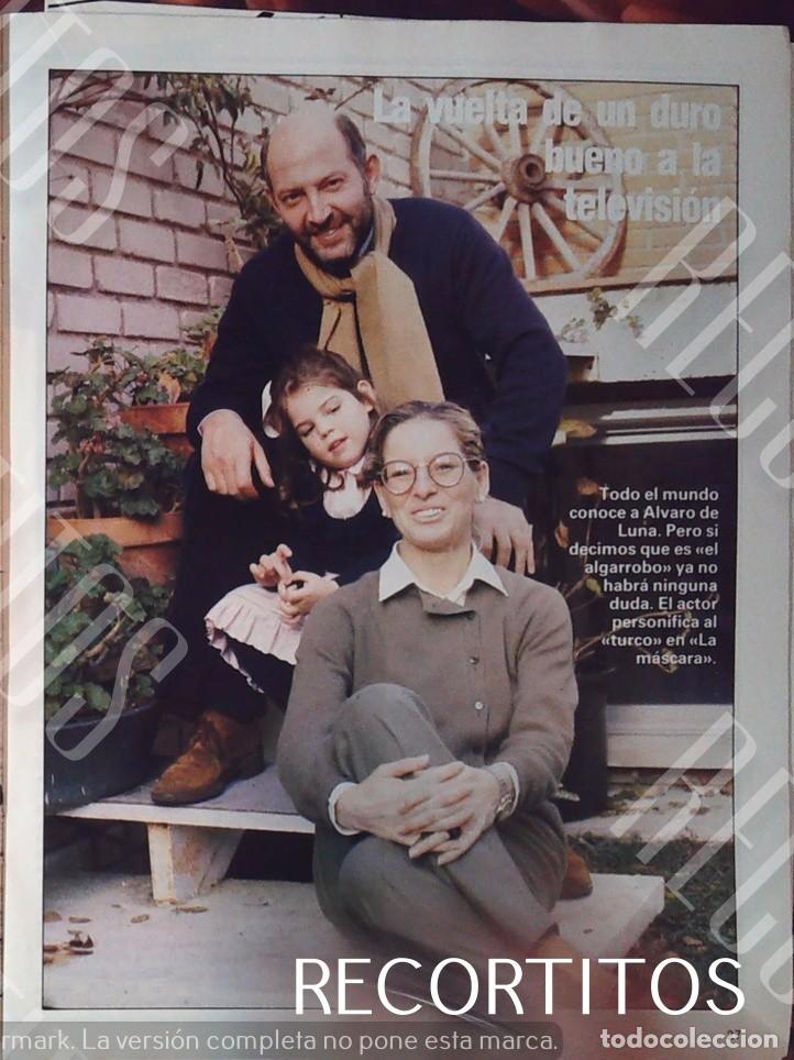 Cine: alvaro luna el alb&iexcl;garrobo de curro jimenez en familia con su hijo