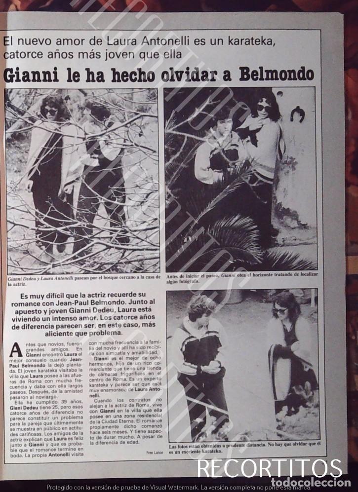 Cine: laura antonelli con gianni