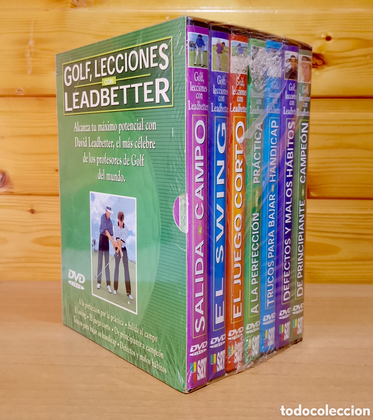 Cine: 7 x DVD Lecciones de Golf NUEVO!!!