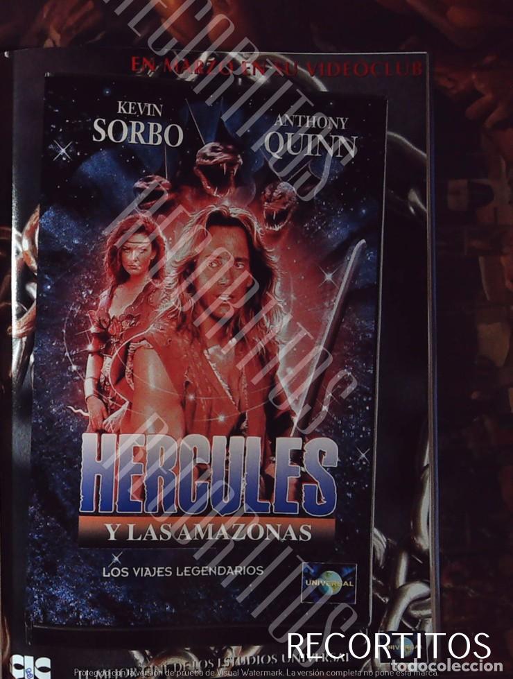 Cine: HERCULES ANTHONY QUINN KEVIN SORBO Y LAS AMAZONAS