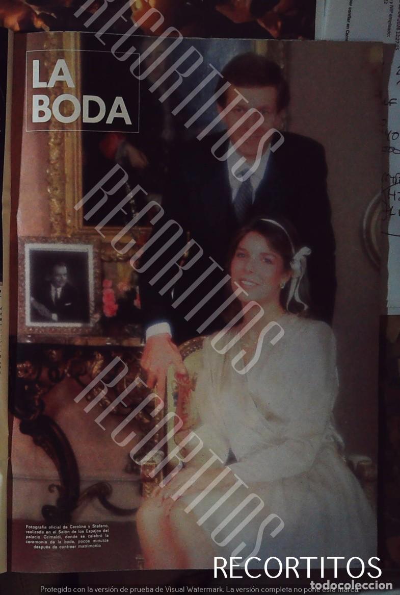 Cine: la boda carolina de monaco stefano casiraghi