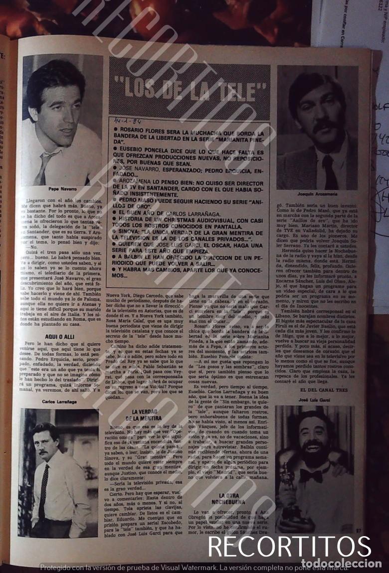 Cine: jose luis garci joaquin arozamena carlos larra&ntilde;aga pepe navarro