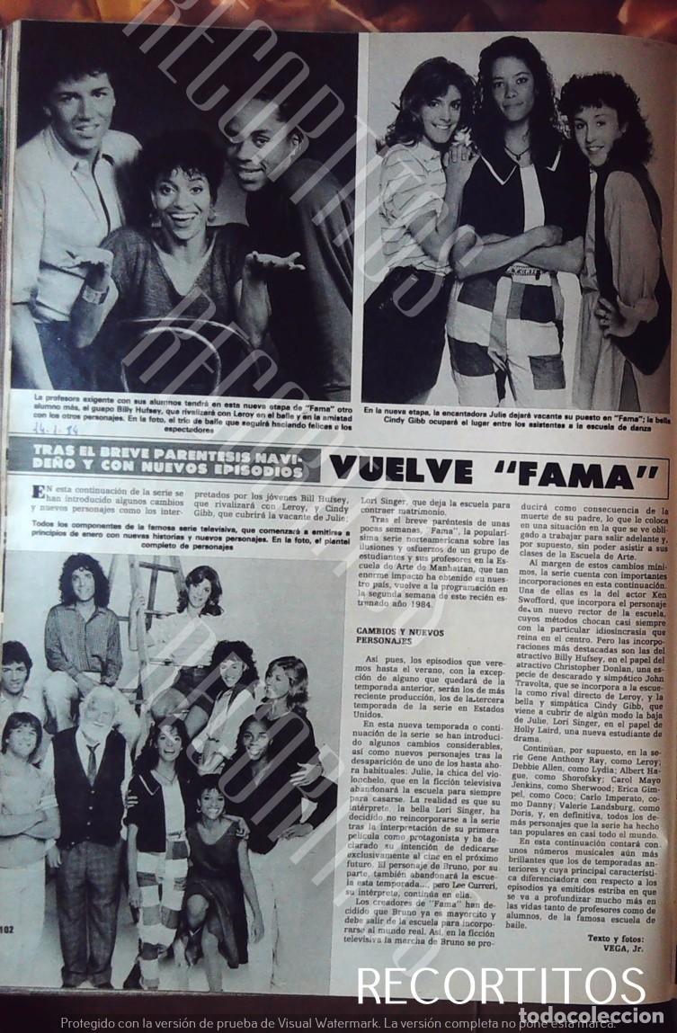 Cine: FAMA FAME LEROY GENE ANTHONY RAY cindy gibb debbie allen