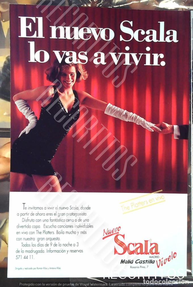 Cine: melia scala castilla anuncio publicidad 1992