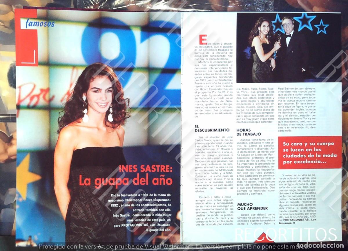 Cine: ines sastre 1992 ni&ntilde;a mujer modelo