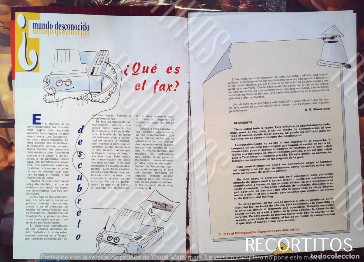 Cine: que es el fax ? 1992 ibertex nacimiento del fax