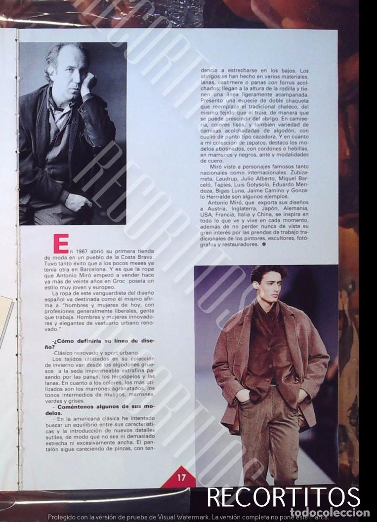 Cine: la moda masculina de antonio miro 1992