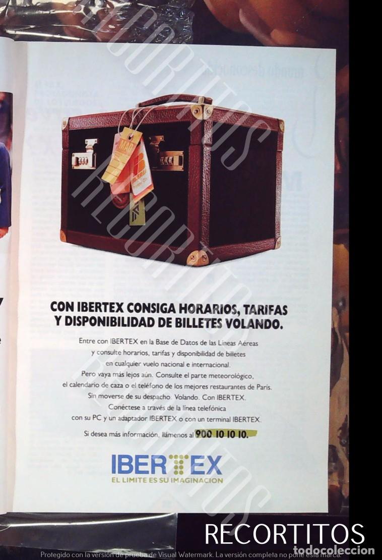 Cine: 1992 ibertex nacimiento del fax telefonica anuncio publcidiad