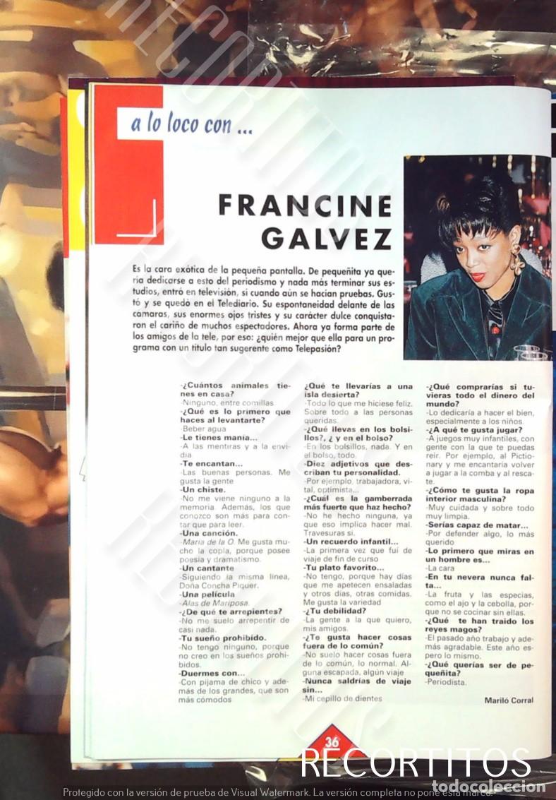 Cine: francine galvez la primera presentadora del telediario de color