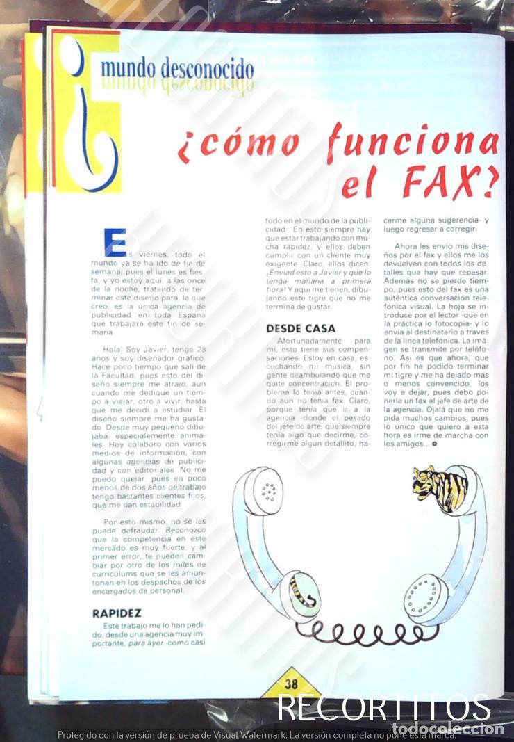 Cine: que es el fax ? 1992 ibertex nacimiento del fax