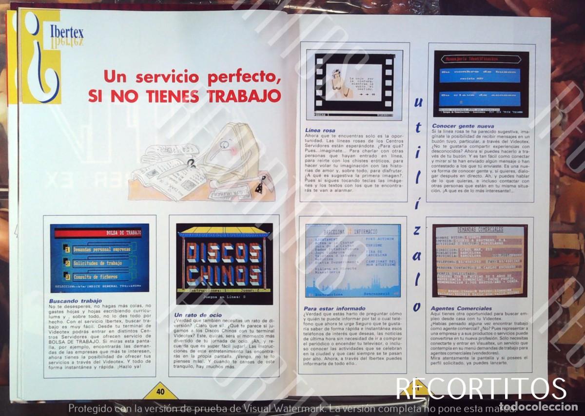 Cine: el teletexto que es el fax ? 1992 ibertex nacimiento del fax