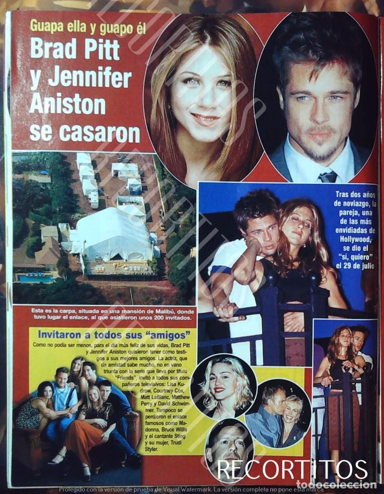 Cine: jennifer aniston brad pitt madonna sting bruce willils friends