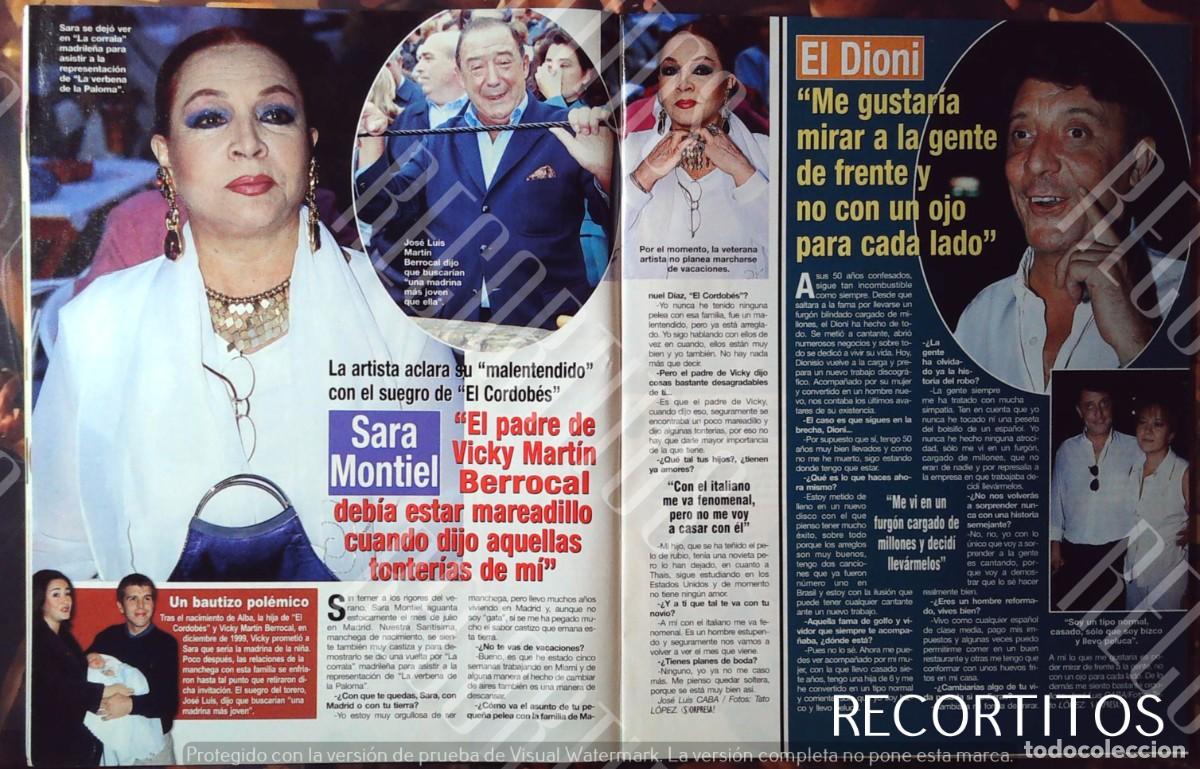 Cine: sara montiel polemica jose luis martin berrocal el dioni