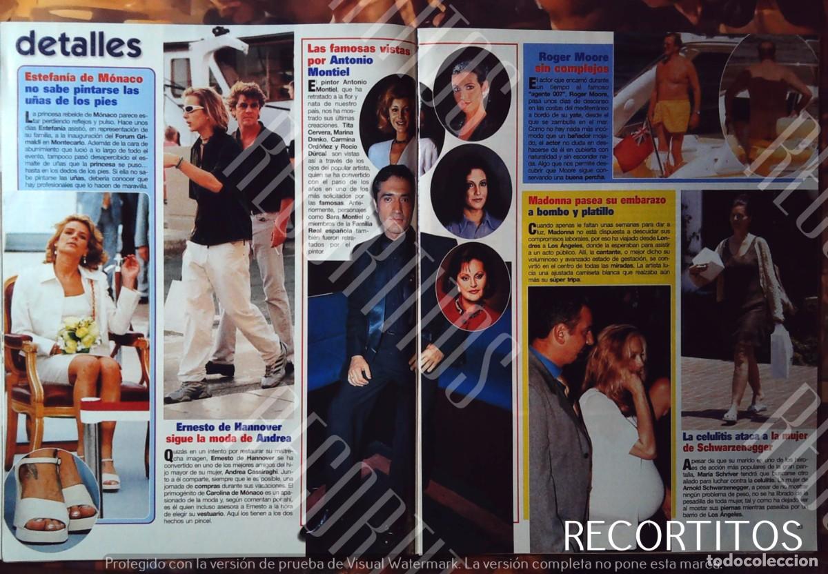 Cine: madonna roger moore james bond 007 rocio durcal antnio montiel estefania de monaco