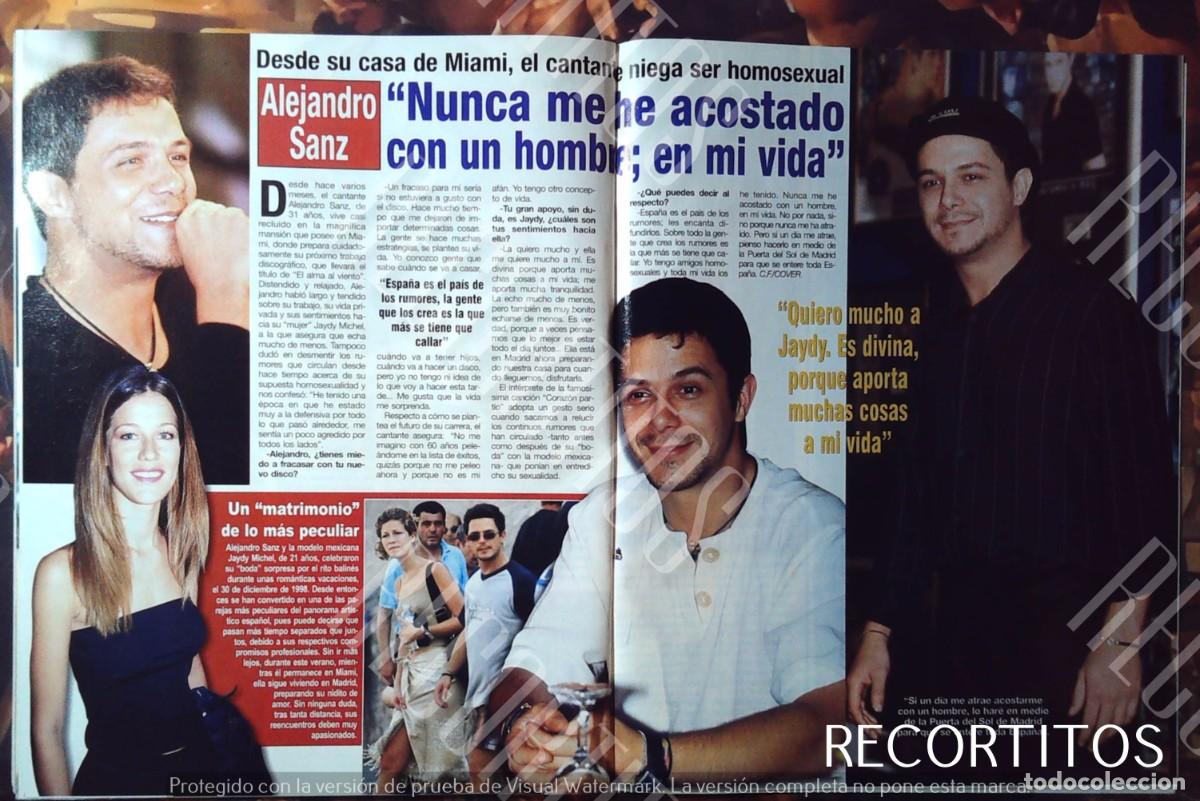 Cine: alejandro sanz nunca me he acostado con un hombre
