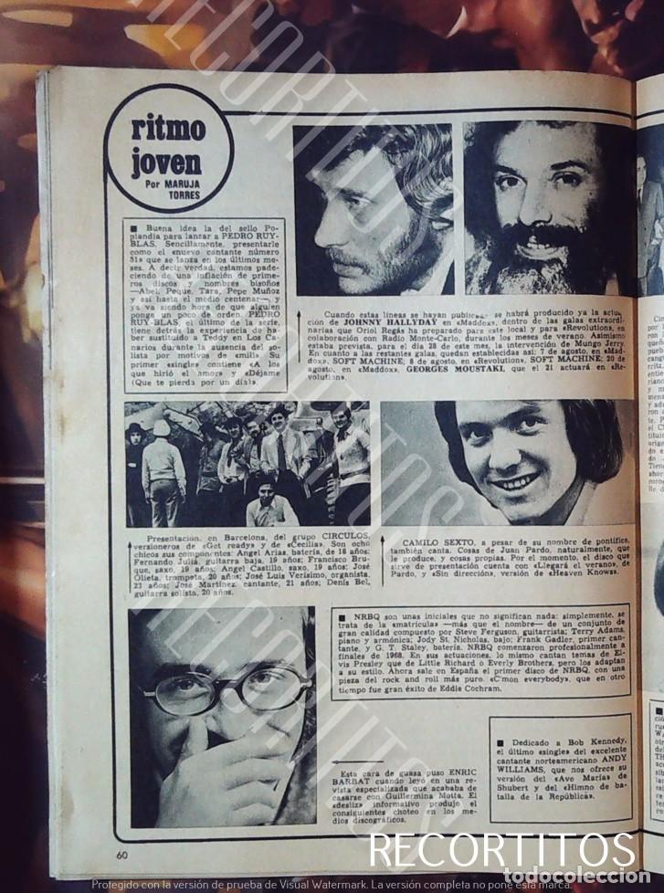 Cine: camilo sesto johnny hallyday circulos
