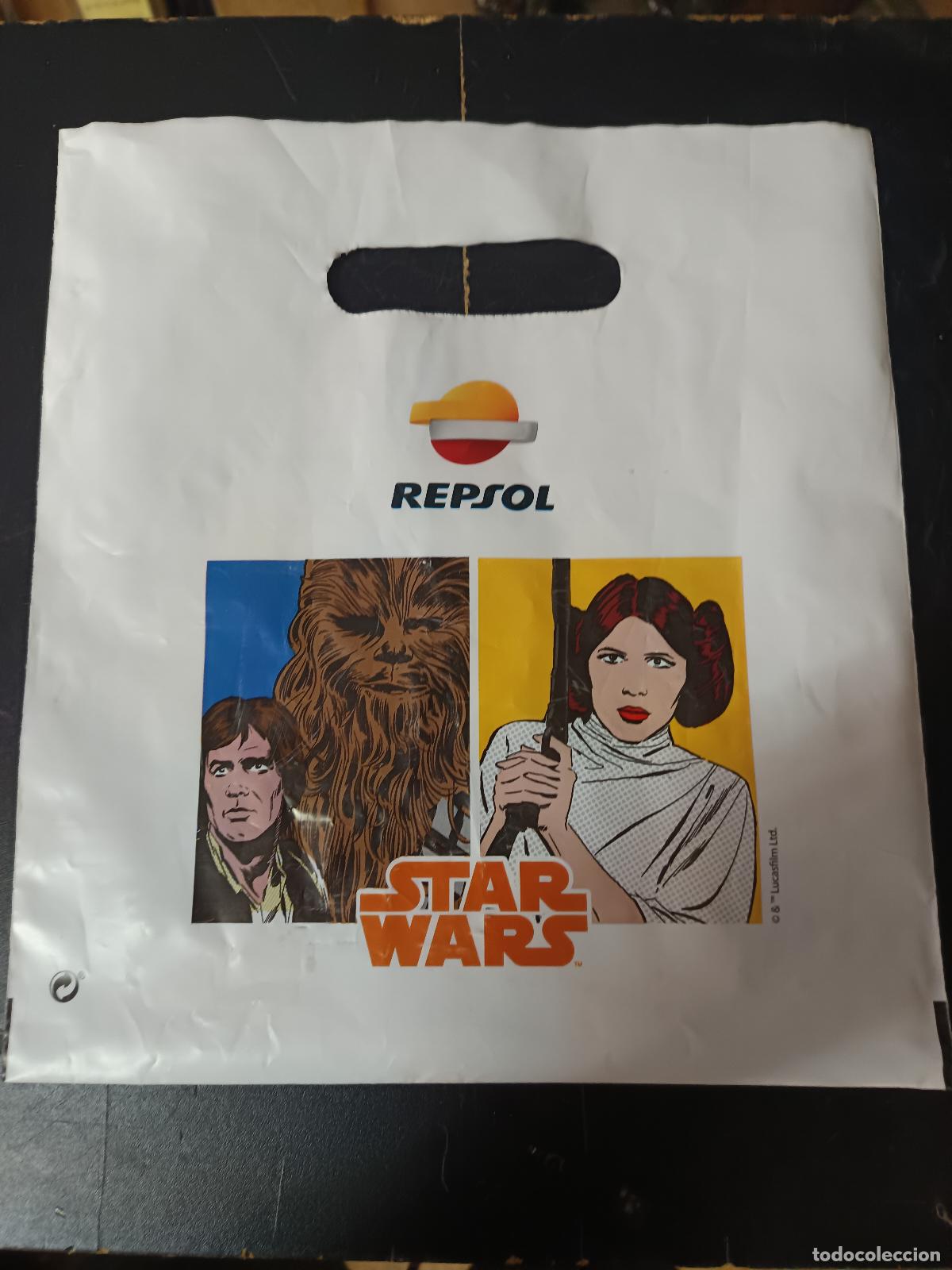 Cine: STAR WARS PROMO BOLSA REPSOL GASOLINA SIN USAR - LA GUERRA DE LAS GALAXIAS