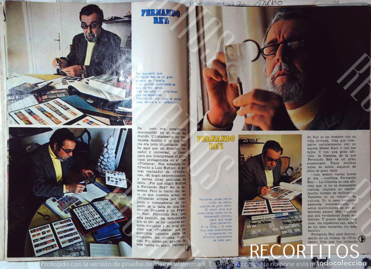Cine: fernando rey y la filatelia - Foto 2