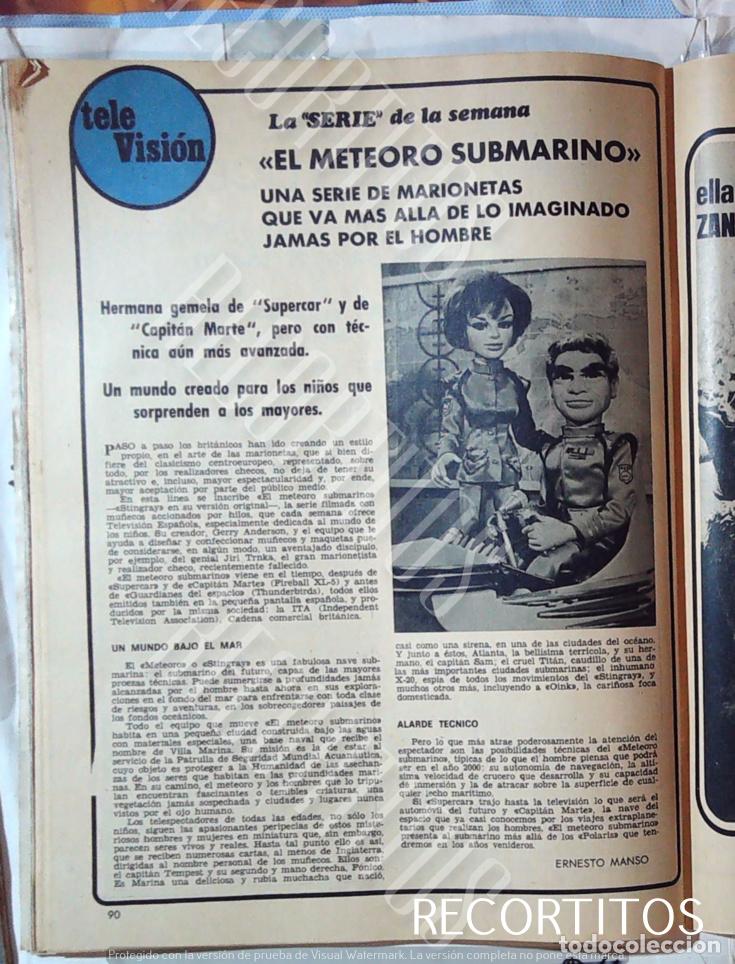 Cine: series marionetas el meteoro submarino thunderbirds