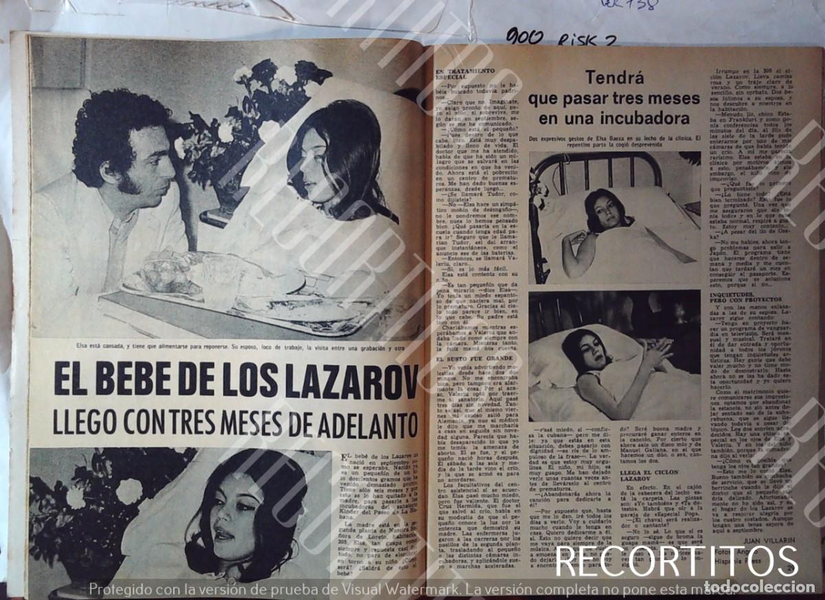 Cine: valerio lazarov elsa baeza bebe a lavista 1970