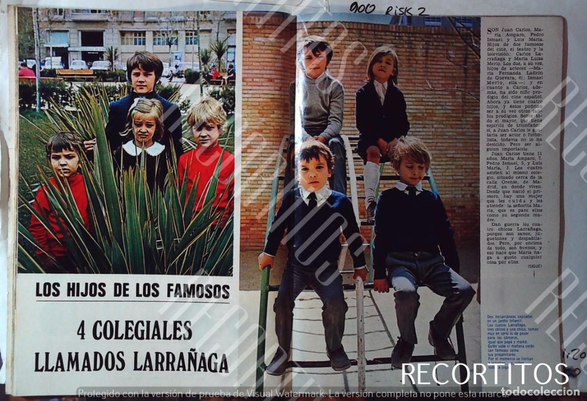 Cine: los hijos de carlos larra&ntilde;aga maria luisa merlo amparo juan carlos padro luis