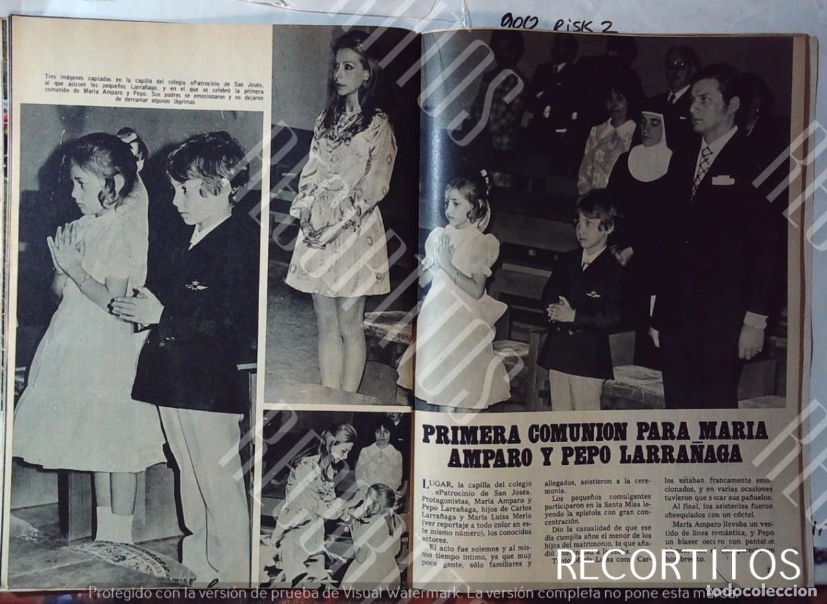 Cine: amparo larra&ntilde;aga luis merlo carlos maria luisa primera comunion doble