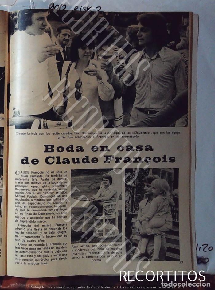 Cine: claude francois clo clo boda