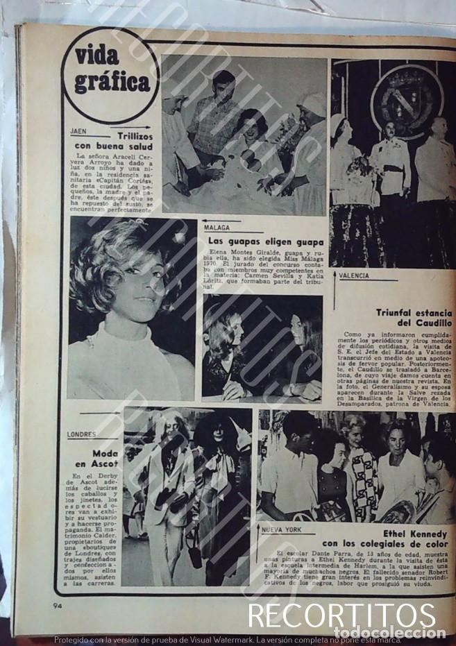 Cine: elena montes miss malaga carmen sevilla katia loritz ethel kennedy ascot franco en valencia carmen p