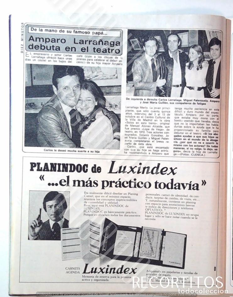Cine: amparo larra&ntilde;aga carlos miguel palenzuela jose maria guillen teatro debut amaparito