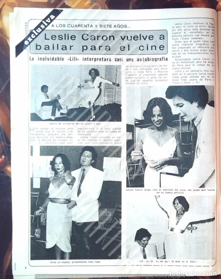 Cine: leslie caron vuelve al baile para el cinne