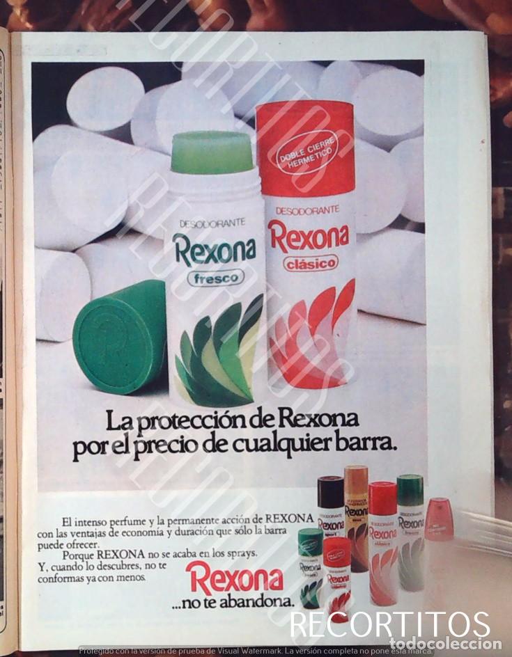Cine: rexona anuncio publicidad