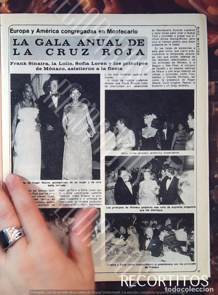 Cine: grace kelly carolina de monaco sofia loren roger moore gala de la cruz roja
