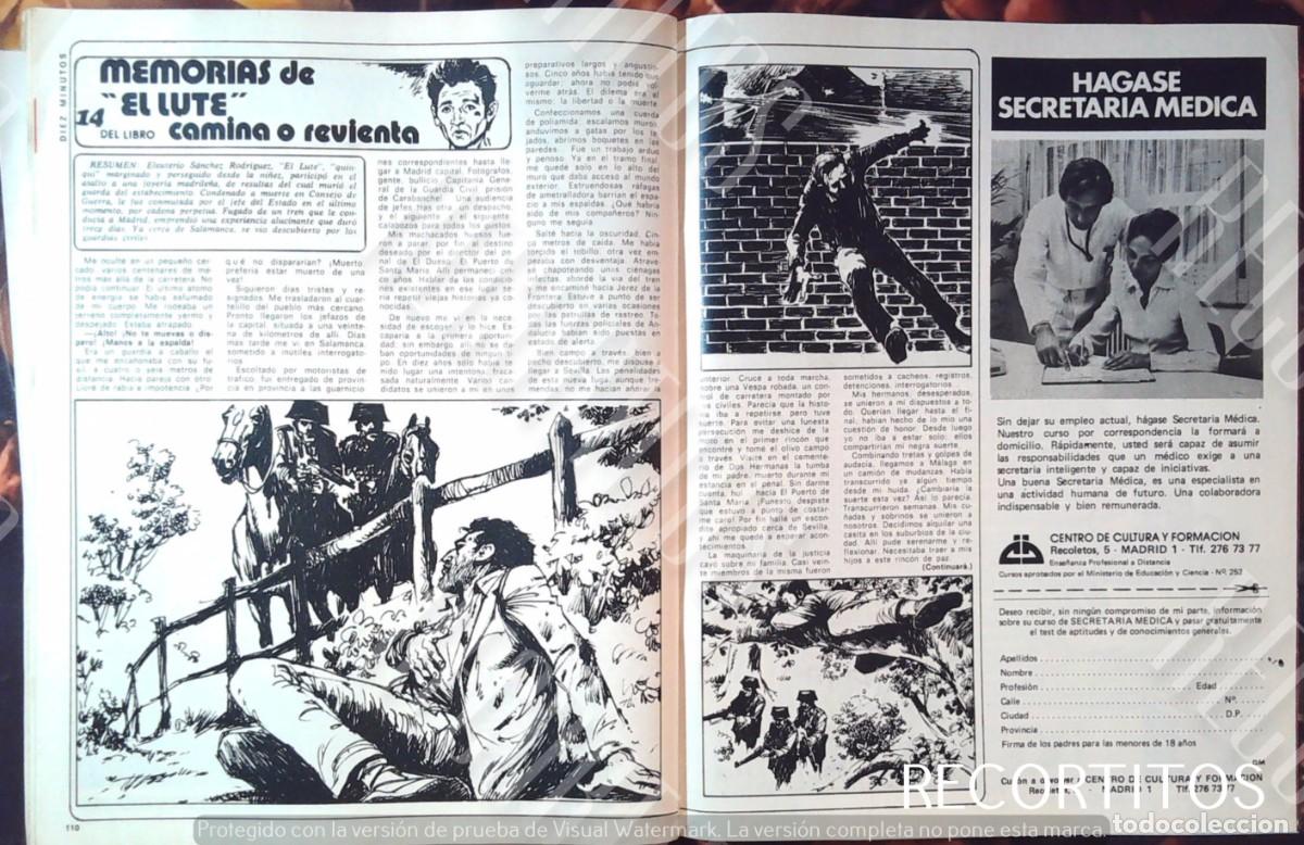 Cine: memorias de el lute camina o revienta en diez minutos capitulo 14