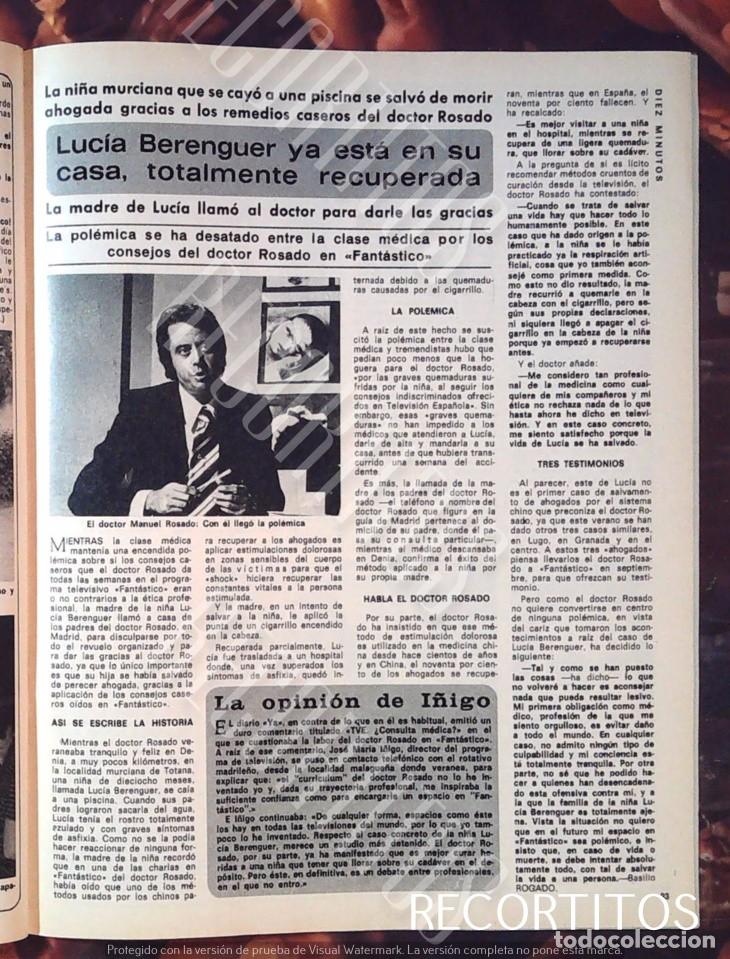 Cine: lucia berenguer la ni&ntilde;a murciana doctor manuel rosado