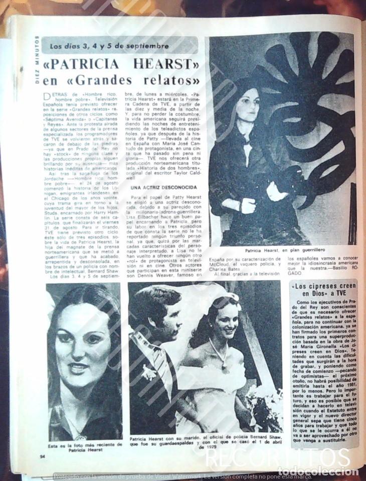 Cine: patricia hearst la boda