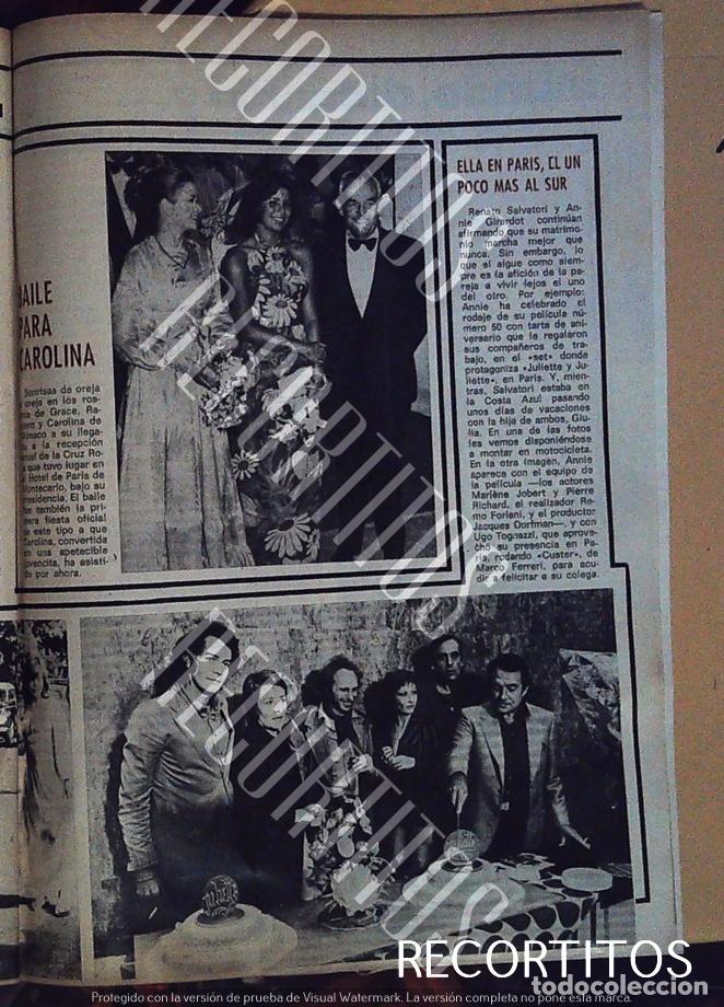 Cine: grace kelly carolina de monaco renato salvatore annie girardot