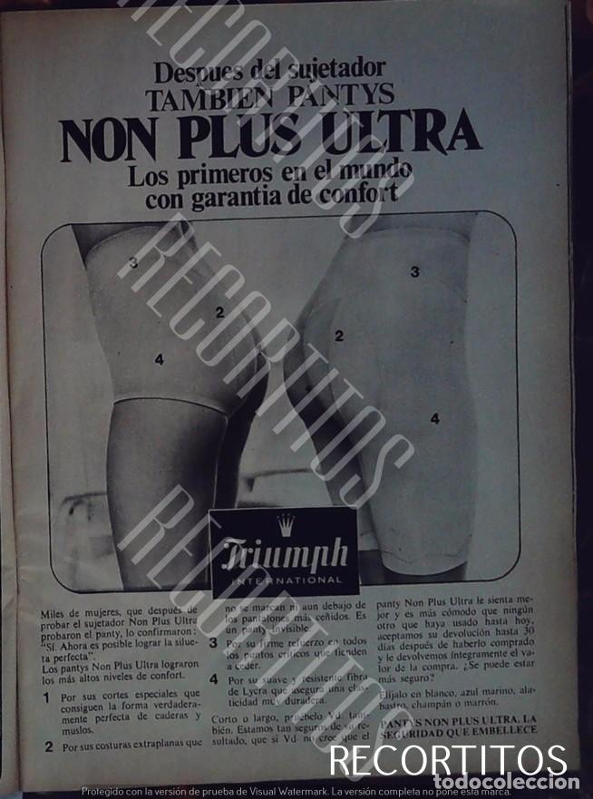 Cine: TRIUMPH INTERNATIONAL lenceria non plus ultra pantys
