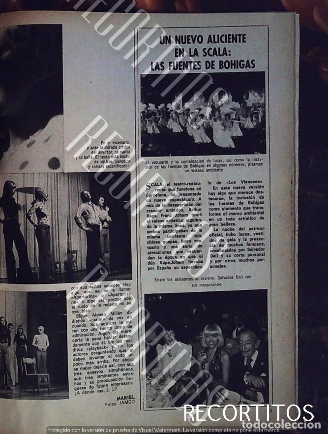 Cine: AMANDA LEAR SALVADOR DALI LA ESCALA