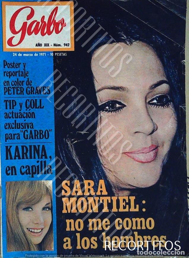 Cine: RECORTE PORTADA SARA MONTIEL KARINA