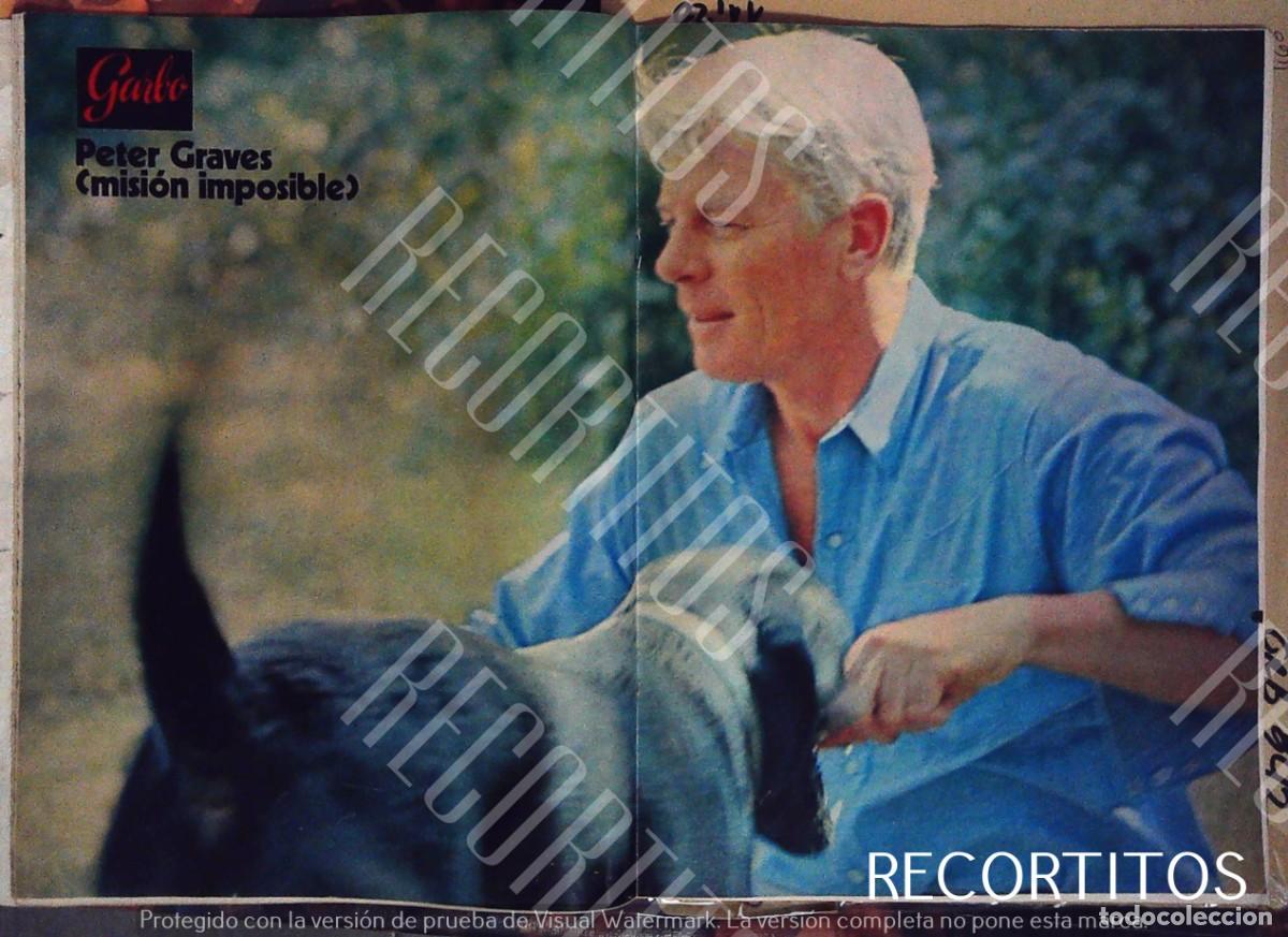 Cine: PETER GRAVES MISSION IMPOSIBLE MISION POSTER