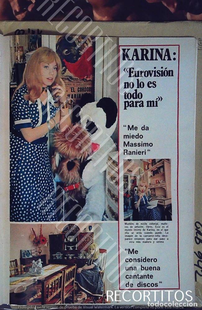 Cine: KARINA EUROVISION NO ES TODO PARA MI
