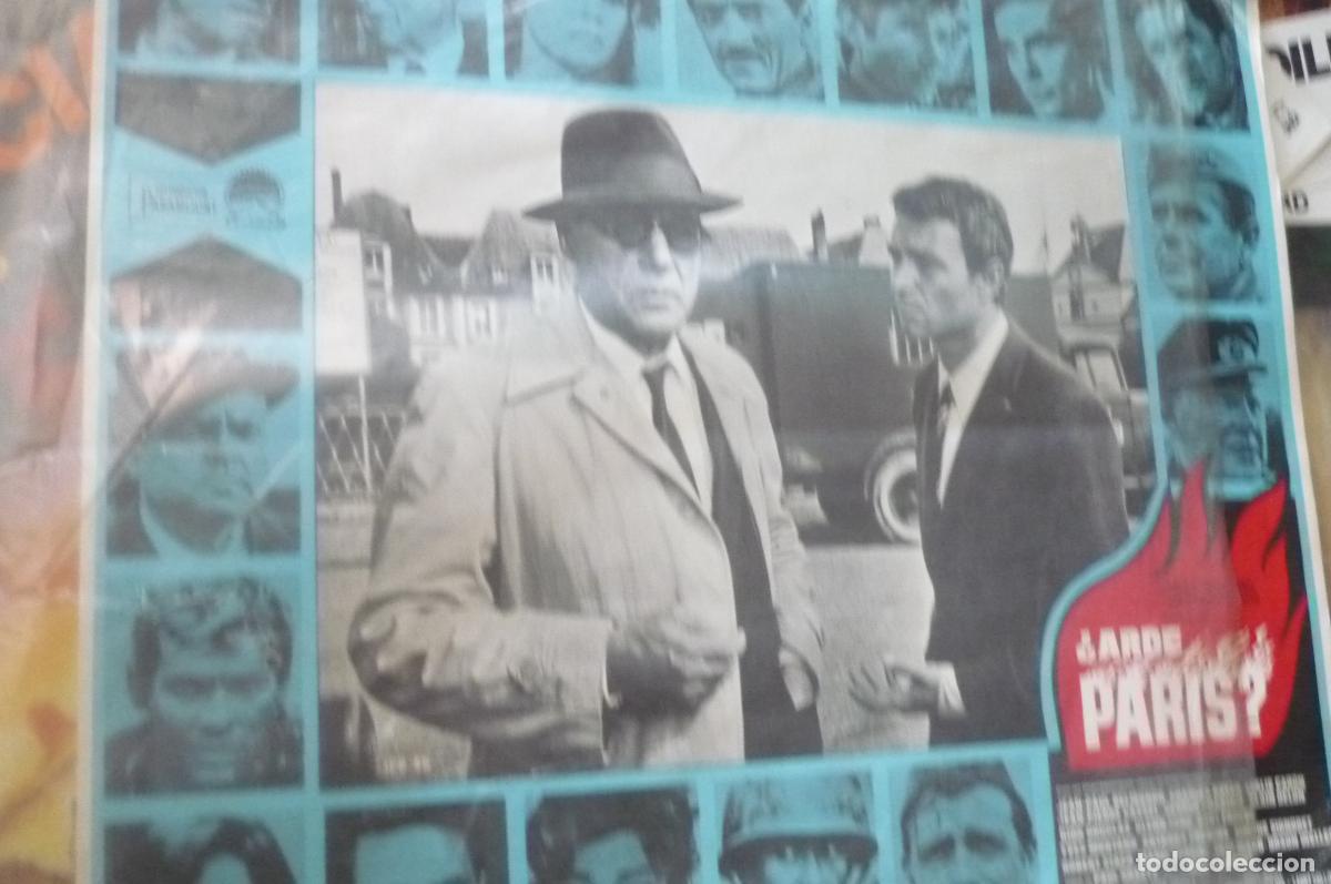 Cine: lote 10 fotocromos arde paris?