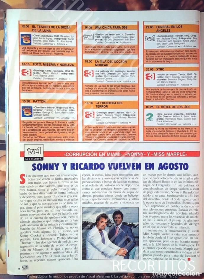 Cine: CORRUPCION EN MIAMI VICE DON JOHNSON paul michael thomas