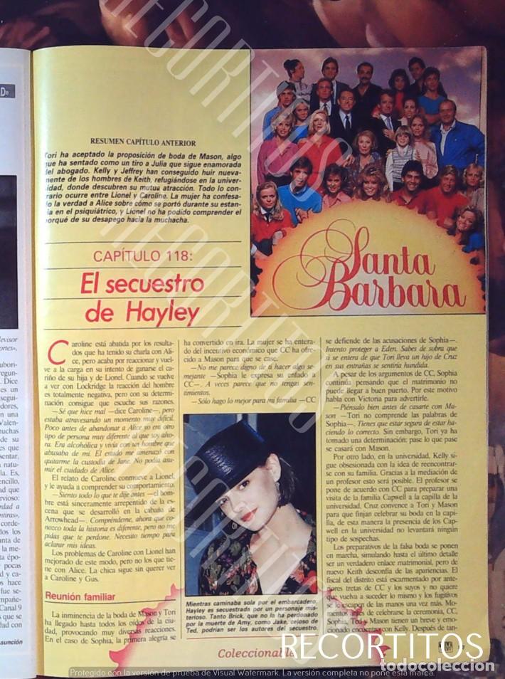 Cine: SANTA BARBARA SERIE DE TELEVISION EN TELE INDISCRETA 118